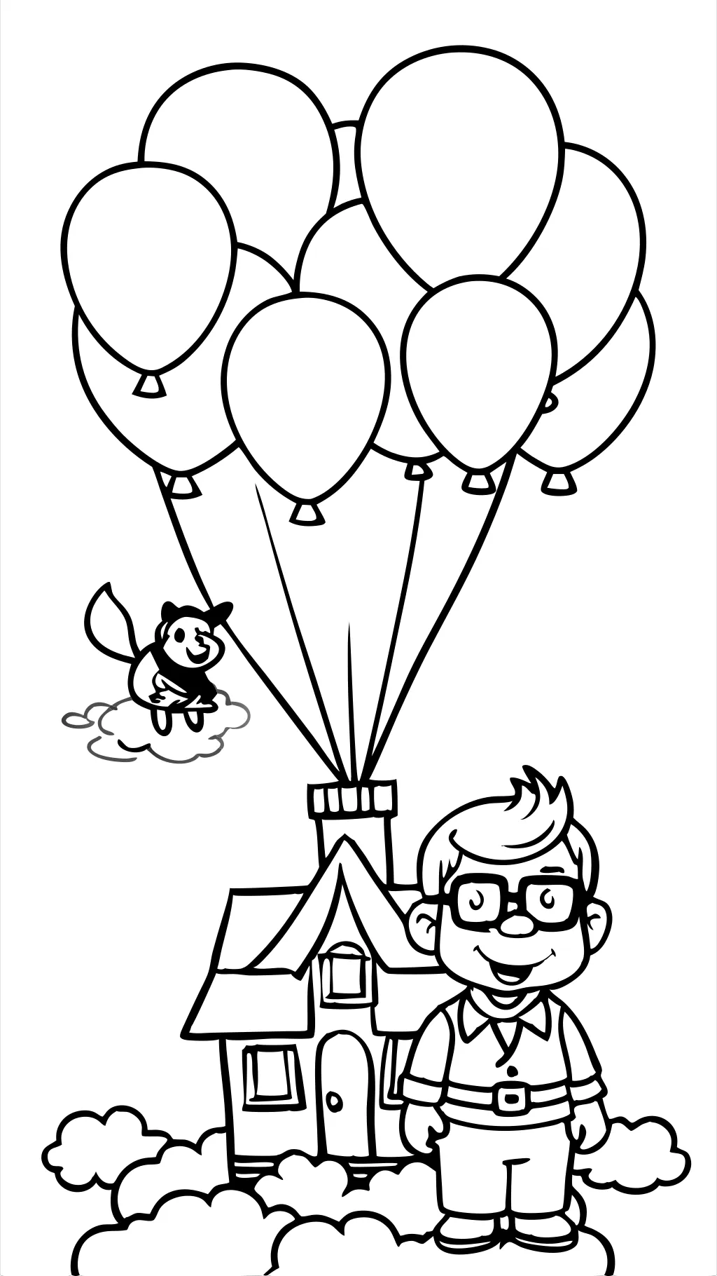 up coloring pages